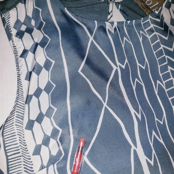 Anthro Dolan Left Coast Astoria Printed Tank Top L - Picture 10 of 10